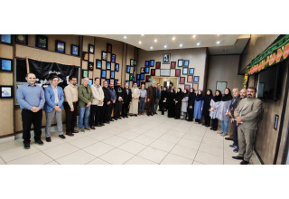 بازدید دکتر سید محمدرضا امیری طهرانی ریاست محترم پژوهشگاه علوم انسانی و مطالعات فرهنگی از پژوهشکدۀ دانشنامهنگاری