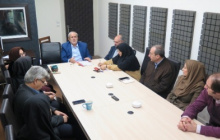گزارش بازدید دکتر قبادی از پژوهشکده زبانشناسی