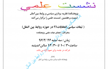 تبعات سیاسی انتخابات ۹۶ در حوزه روابط بین الملل