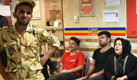 عزادار شدن همکار پژوهشگاه در حادثه تروریستی اهواز