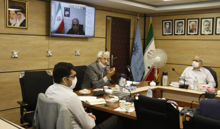 برگزاری جلسهی مجمع رئیسان پژوهشگاههای کشور با حضور دکتر رحیمی، معاون پژوهش و فناوری وزارت عتف در پژوهشگاه
