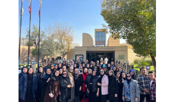 بازدید از موزه هنرهای معاصر نمایشگاه «چشم در چشم»