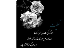 پیام تسلیت رئیس پژوهشگاه به مناسبت درگذشت خواهر محترمه آقای دکتر روح الله سلگی؛