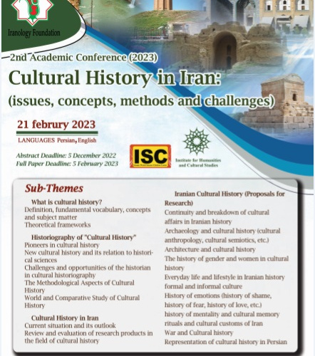Cultural History in Iran