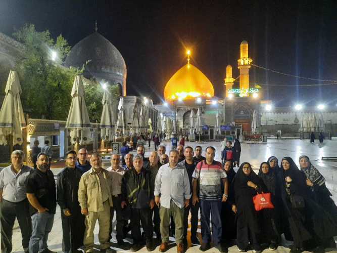 تشرف کارکنان پژوهشگاه علوم انسانی و مطالعات فرهنگی به عتبات عالیات