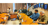 دیدار با همه اعضای هیئت علمی و همکاران پژوهشکده دانشنامه نگاری