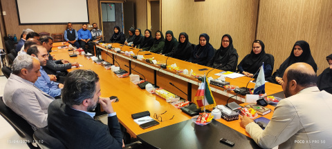 دیدار نوروزی رئیس پژوهشکده دانشنامهنگاری با همکاران پژوهشکده
