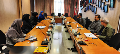 جلسۀ معاون پژوهشکده و ویراستاران زبانی با دبیرعلمی دانشنامۀ جامعهشناسی