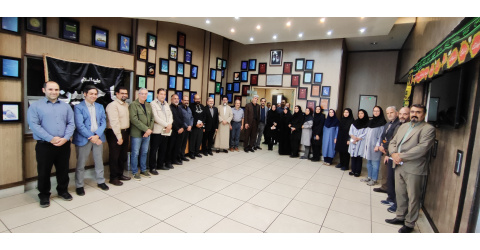 بازدید دکتر سید محمدرضا امیری طهرانی ریاست محترم پژوهشگاه علوم انسانی و مطالعات فرهنگی از پژوهشکدۀ دانشنامه‌نگاری
