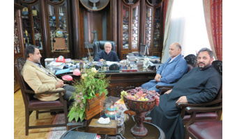دیدار خلیفه ارامنه تهران با نمایندگان مرکز تحقیقات امام علی (ع)