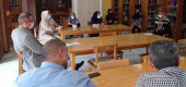 جلسه همکاران کتابخانه با مدیریت محترم کتابخانه پژوهشگاه علوم انسانی