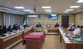 دیدار عمومی رئیس پژوهشگاه با اعضای پژوهشکده زبان‌شناسی