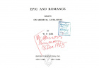 Epic and romance; essays on medieval literature