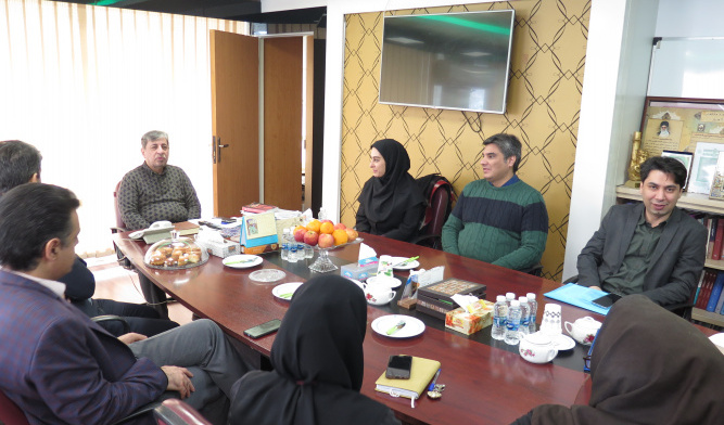 اولین جلسه شورای انتشارات با حضور رئیس پژوهشگاه برگزار شد