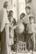 Students of the first primary school for the deaf and its founder Jabbar Baghcheban school