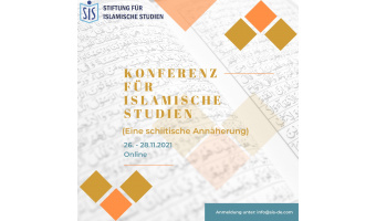 CONFERENCEFOR ISLAMIC STUDIE/KONFERENZFÜR ISLAMISCHE STUDIEN