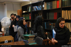 بازدید دانشجویان جدیدالورود از کتابخانه پژوهشگاه  - 19