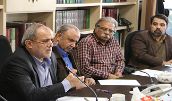 دیدار رئیس پژوهشگاه با اعضای پژوهشکده زبان و ادبیات