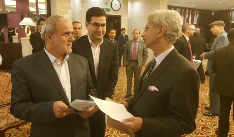 گفت‌وگوی دکتر قبادی و وزیر خارجه هندوستان با موضوع تدوین دانشنامه مشترک