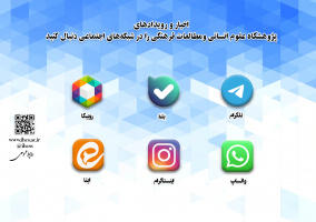 پژوهشگاه در شبکههای اجتماعی