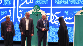 مراسم رونمایی از مجموعه «استعمارشناسی ایرانی» با حضور رئیس مجلس شورای اسلامی برگزار شد