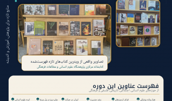 عنوان کتابهای فهرستشده کتابخانه مرکزی پژوهشگاه علوم انسانی و مطالعات فرهنگی (شهریورماه 1405)