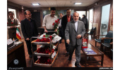 آغاز هفته پژوهش با اهدای گل توسط رئیس پژوهشگاه