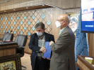 گزارش تصویری مراسم تودیع و معارفه رئیس پژوهشگاه و افتتاح تالار تمدن با حضور وزیر علوم