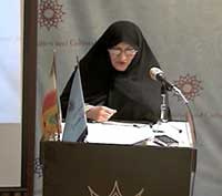 مراسم جشن انقلاب/سرکار خانم کریمی مشاور معاون رئیس جمهور در امور زنان /۱۹-۱۱-۹۴