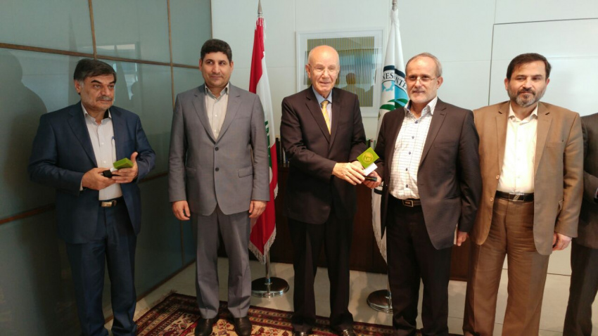 دیدار رئیس پژوهشگاه با وزیر علوم و جمعی از مسئولان آموزش عالی لبنان